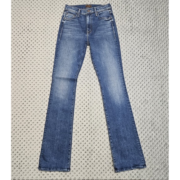 MOTHER The Insider Jeans In So Long 33" Size 25 Womens - Picture 2 of 15